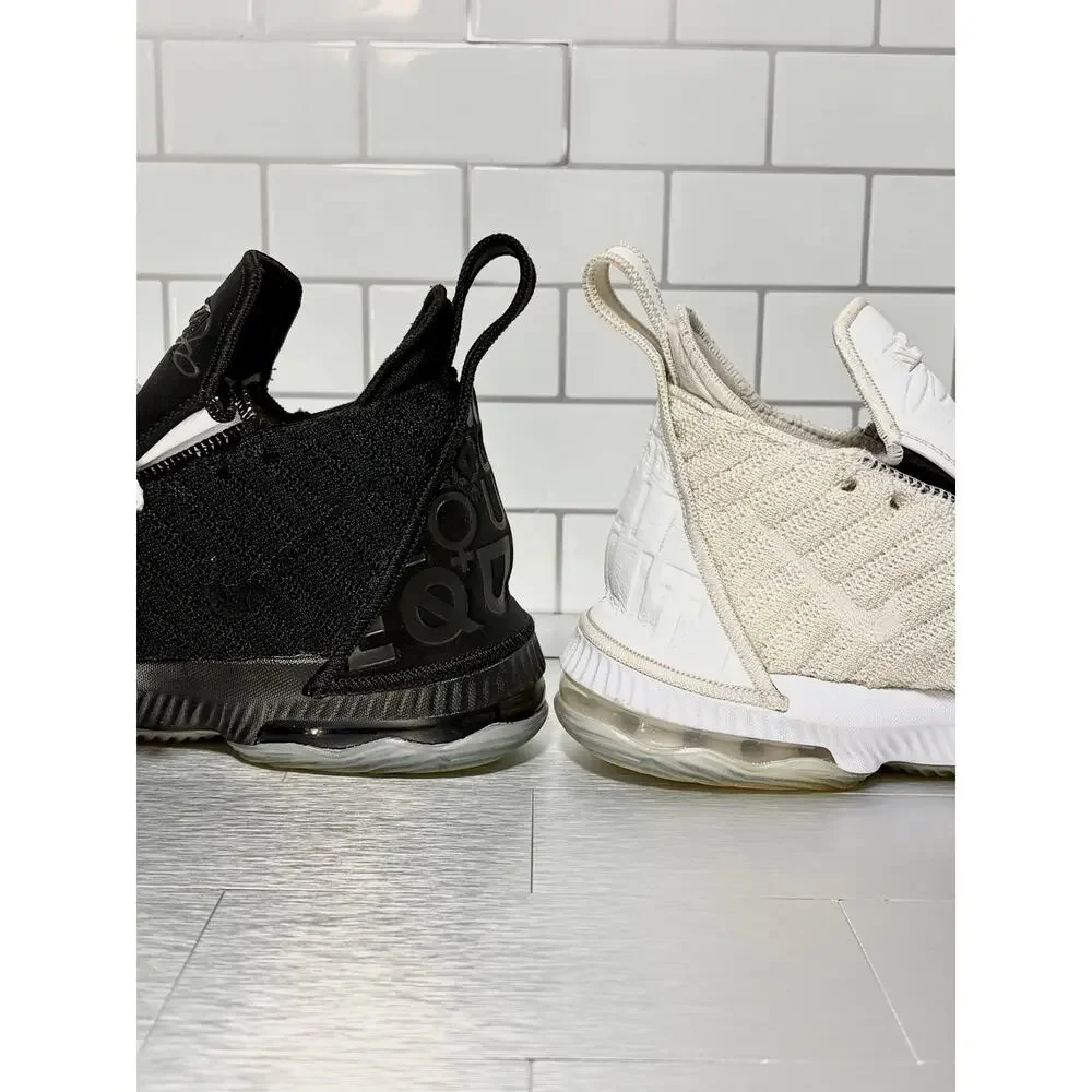 Nike LeBron 16 GS Equality 2019 Black White Shoes AQ2465-100 Youth Edition Y7